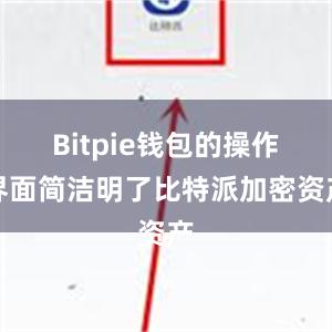 Bitpie钱包的操作界面简洁明了比特派加密资产